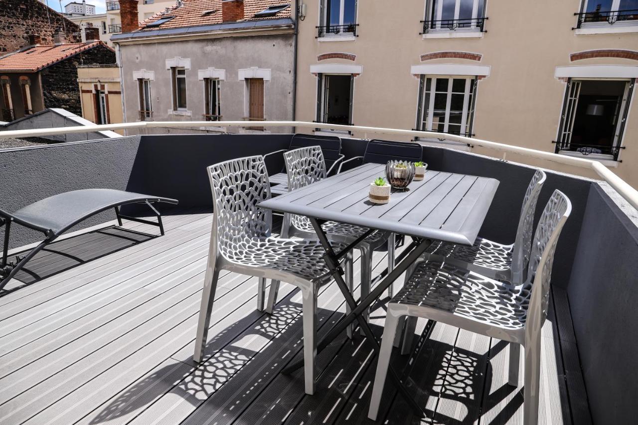 Charmant T3 Jaude + Terrasse Et Garage Clermont-Ferrand Eksteriør billede